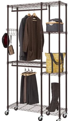 Bronze clothes rack