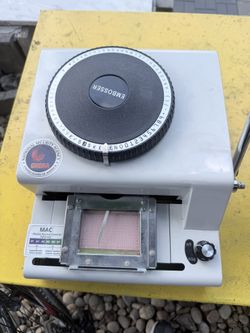 Embosser Machine – Heavy Duty Lettering Machine