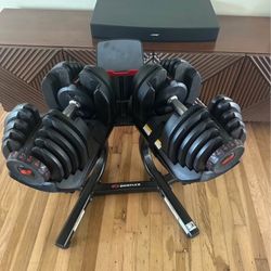 Bowflex,1090,dumbbells 