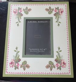 Set of 2 Laura Ashley Angelica Hand Painted Picture Frames