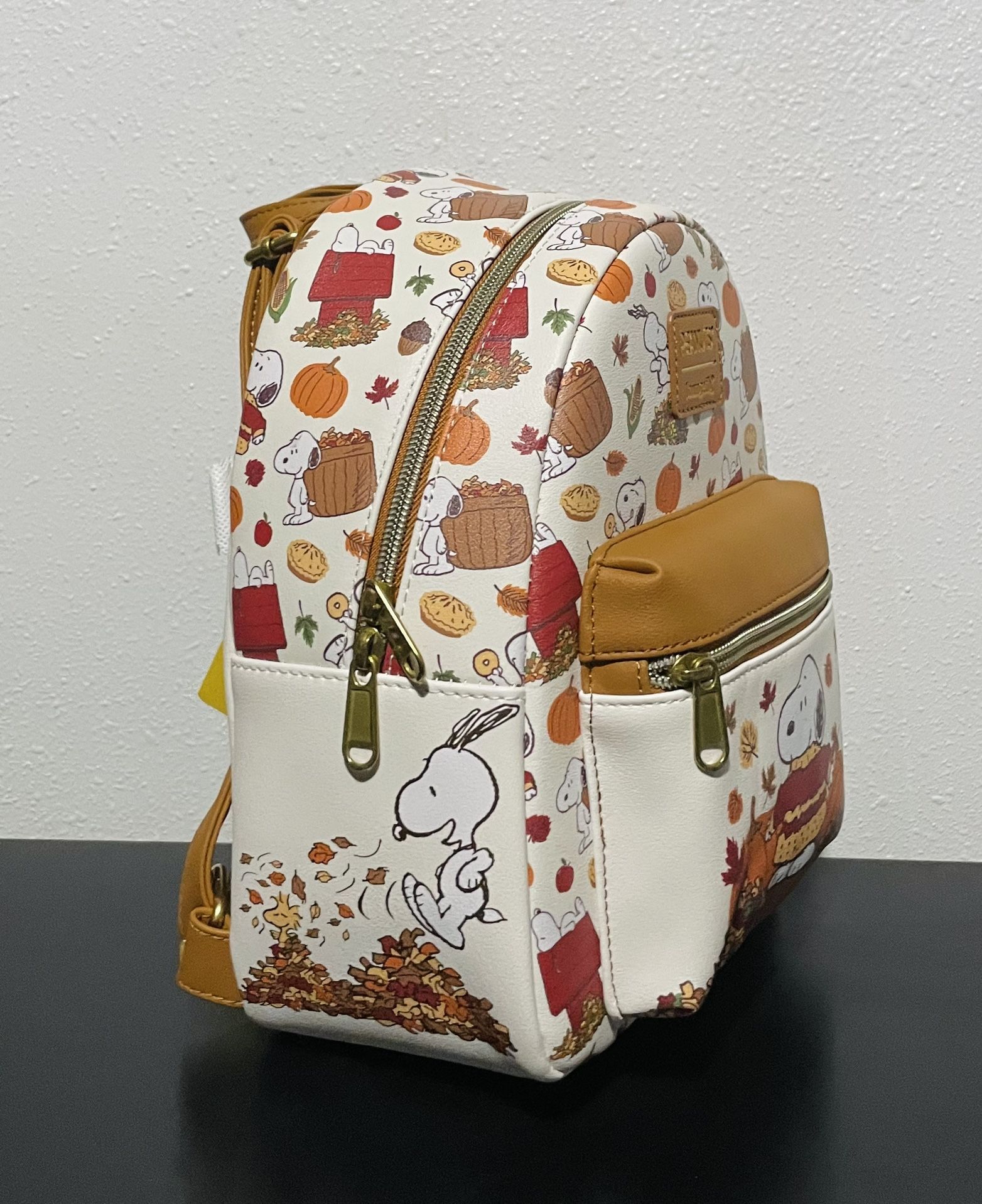 Loungefly Peanuts Snoopy Fall Cozy Mini Backpack