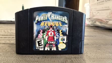 Power Rangers Lightspeed Rescue, Nintendo 64 (N64), Cleaned, Tested, Authentic