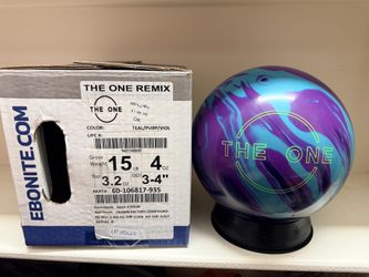 NEW Ebonite The One Remix Bowling Ball 15lbs