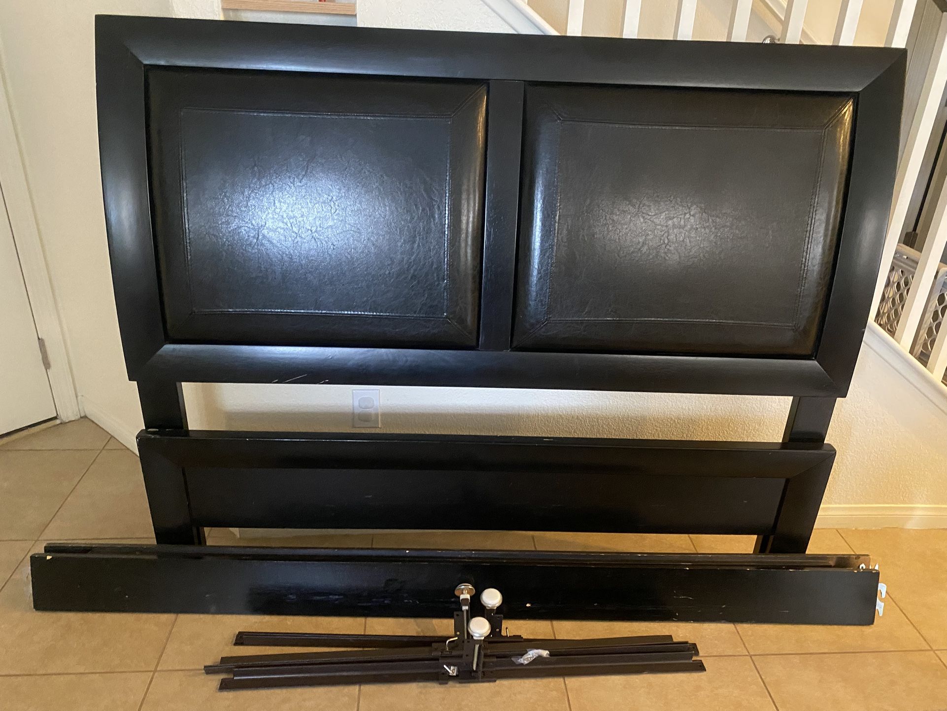 Black Queen Bed Frame