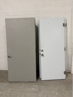 36” steel door