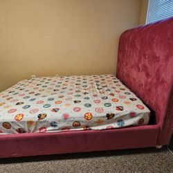 Full Size Upholstered Platform Bed