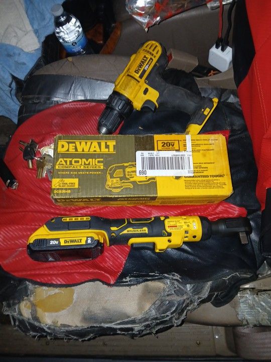 All Tools Are Brand New Except For The Drill Uh The Battery In The Impact Is Brand New Here Is The