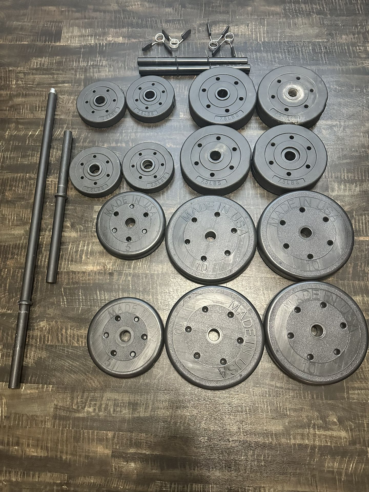 Barbell/Dumbbell Set