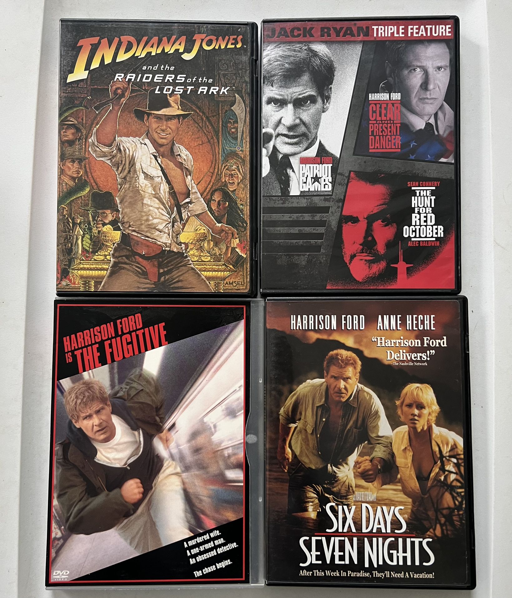 Harrison Ford Lot Of 4 DVD’s 