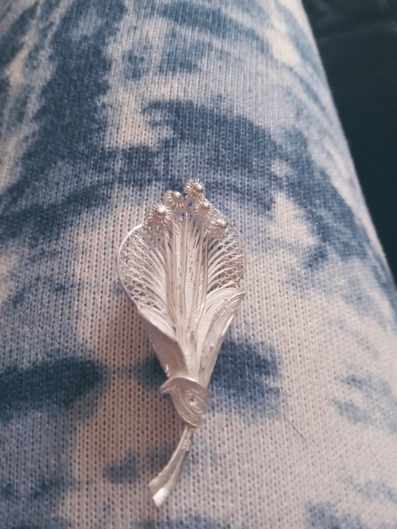 Sterling Silver Brooch
