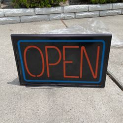 Neon Open Sign