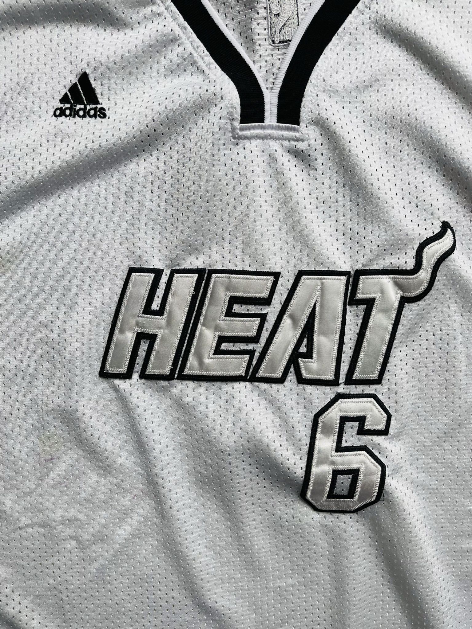 miami heat hot white jersey