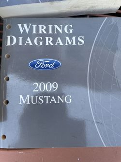 Mustang 2009 Workshop Manuals And Wiring  Disgrams