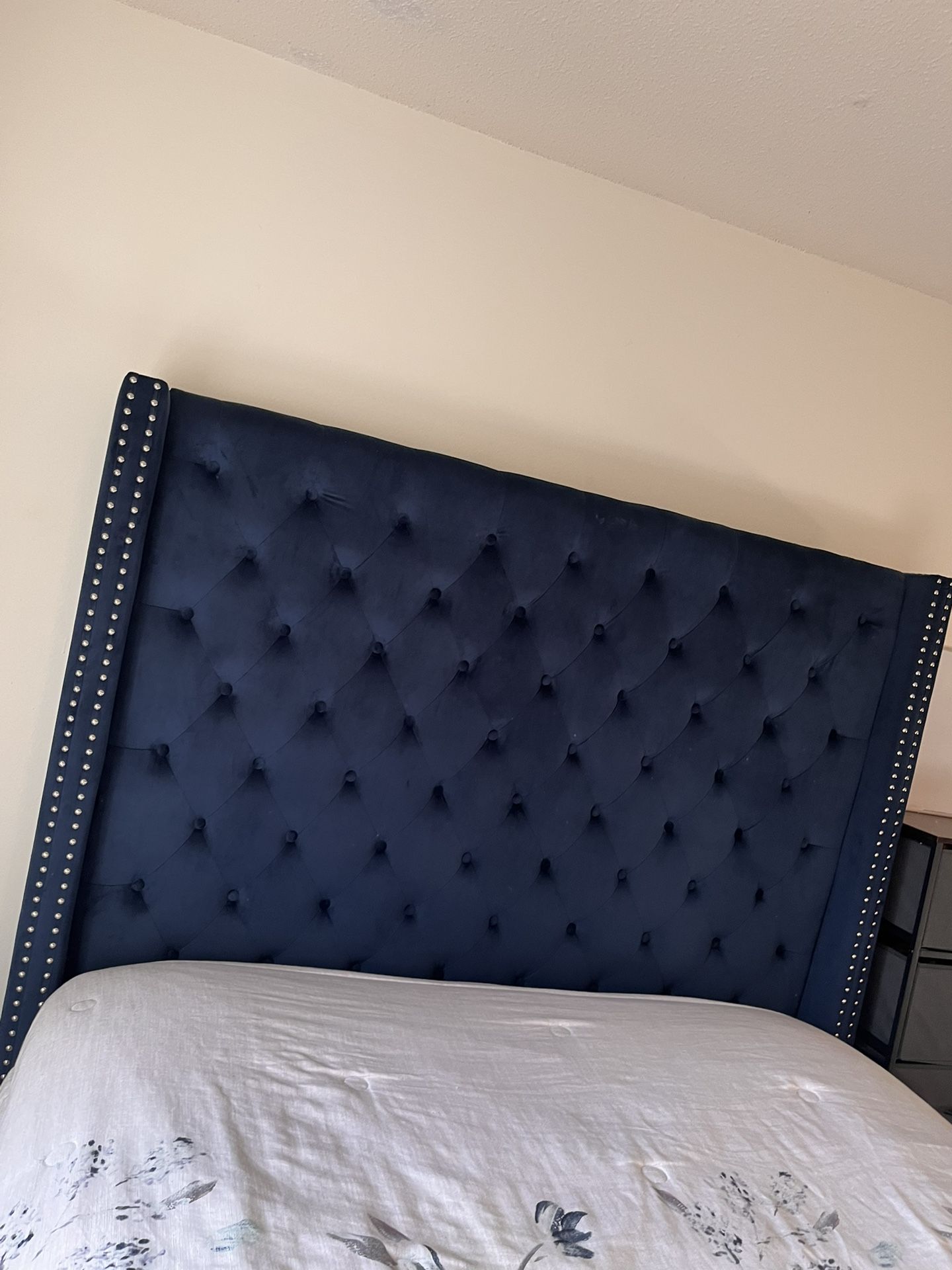 Blue Mirabelle Bed frame 