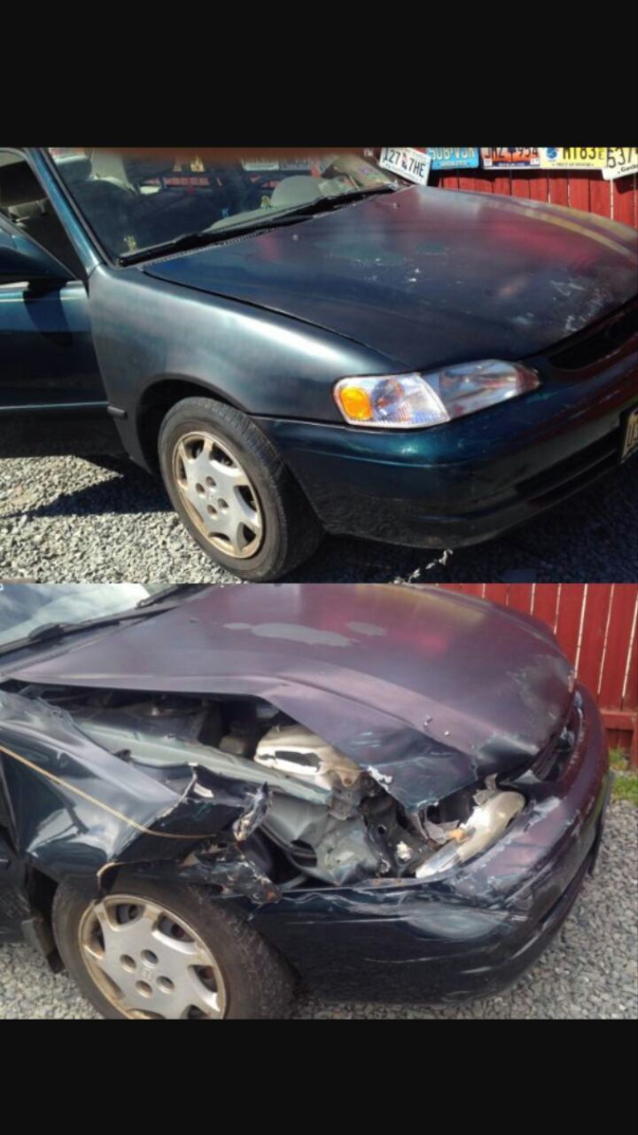 DJ's auto body work