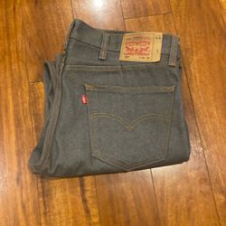 Baggy 501 Charcoal Color 38 By 32