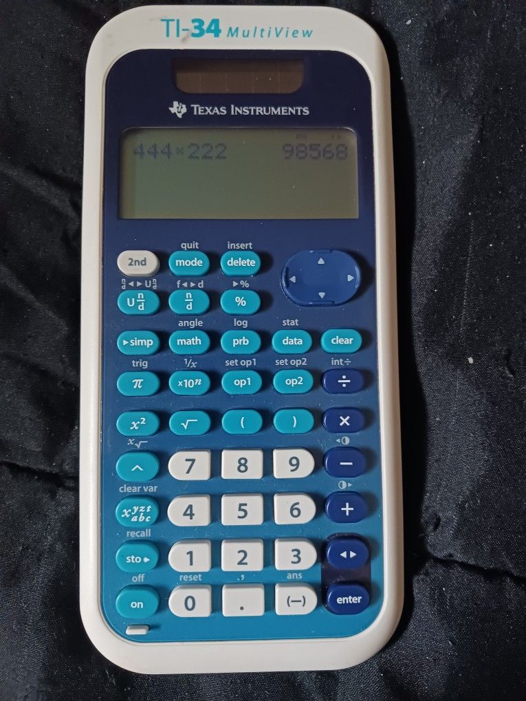 TI-34 Multiview Calculator 