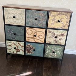 Storage With 9 Cubbies