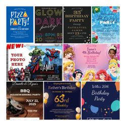 VIRTUAL PARTY INVITATIONS FOR ANY OCCASION 