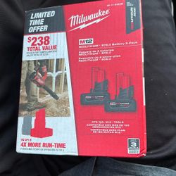 Milwaukee Batteries 