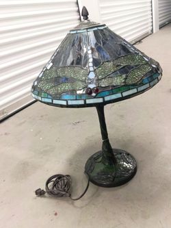 Tiffany style lamp