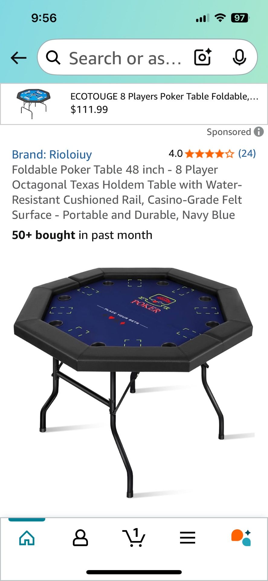Poker Table In Box