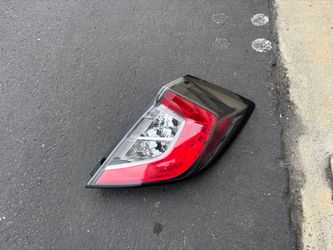 Honda Civic hatchback taillight