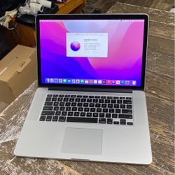 MacBook Pro 15” 2015 i7 16GB 500GB $340