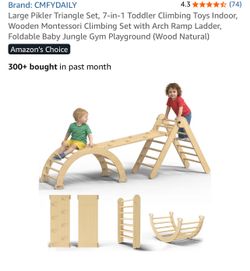 Toddler climbing toy