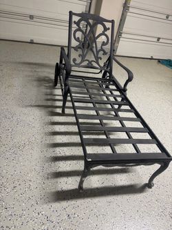 Iron Lounge chair