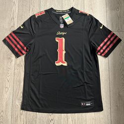 Nike San Francisco 49ers Ricky Pearsall 2025 Rivalry Collection Game Jersey Size XL