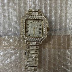 Cartier Moissanite Watch (resellers Watch)