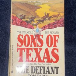 Sons Of Texas By: Tom Early 