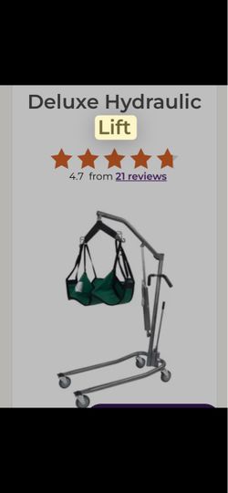 Deluxe Hydraulic Patient Lift