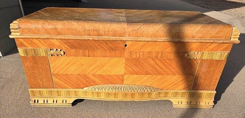 Antique Cedar Chest By Cavalier