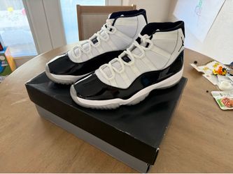 Air Jordan Retro XI Concord 2018 Release “45” Size 12