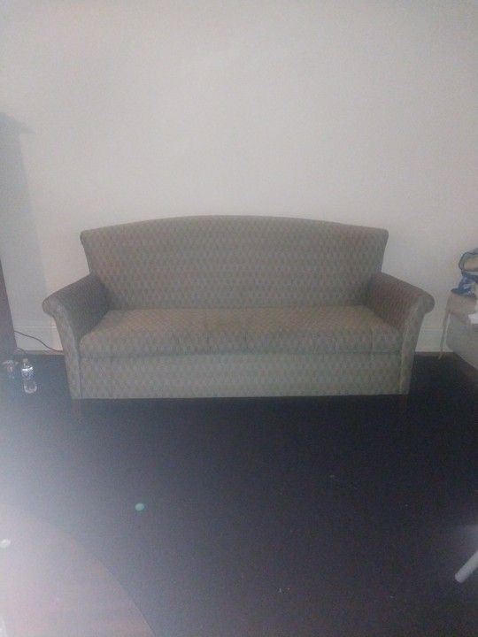 Long Couch/Sofa Green