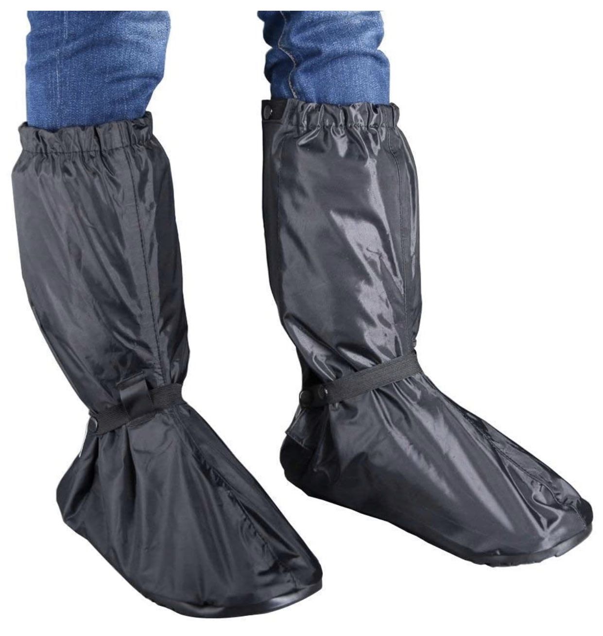 Water rain boots foldable women can wear it with shoes