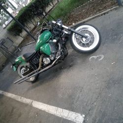 Motorcycle Not Sure What It Is Yama I Think