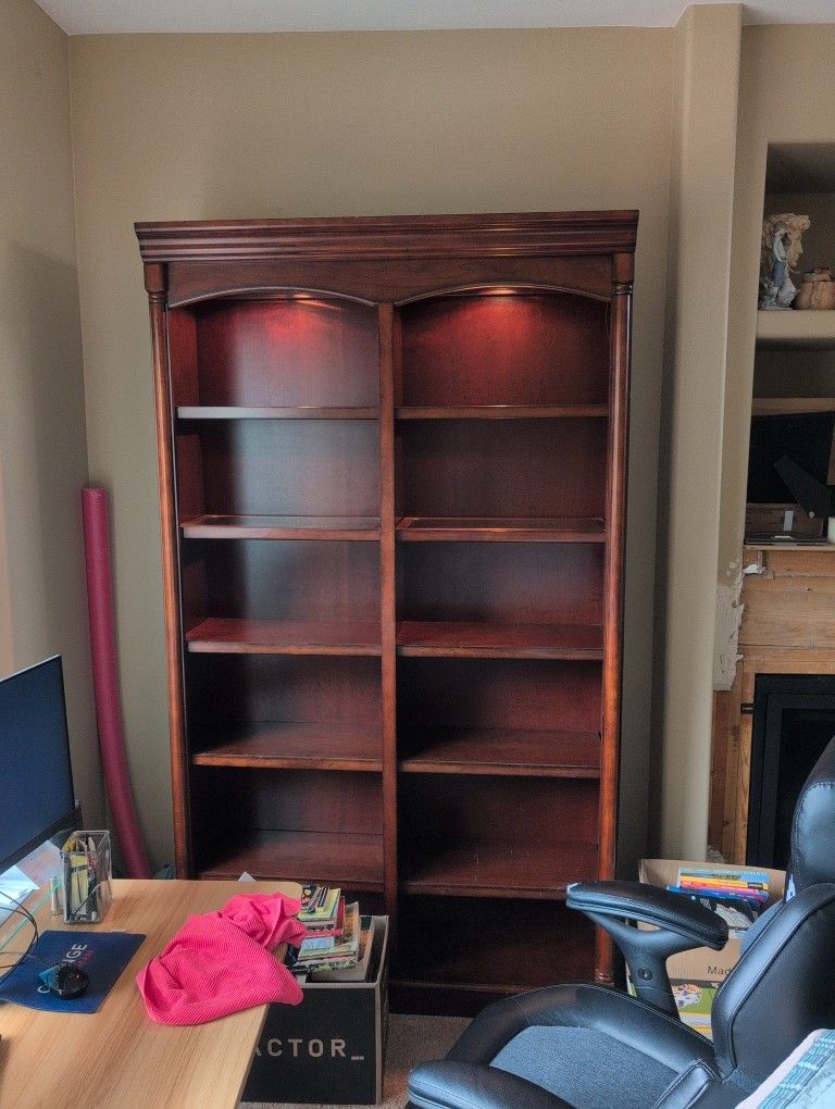 Lighted Bookcase