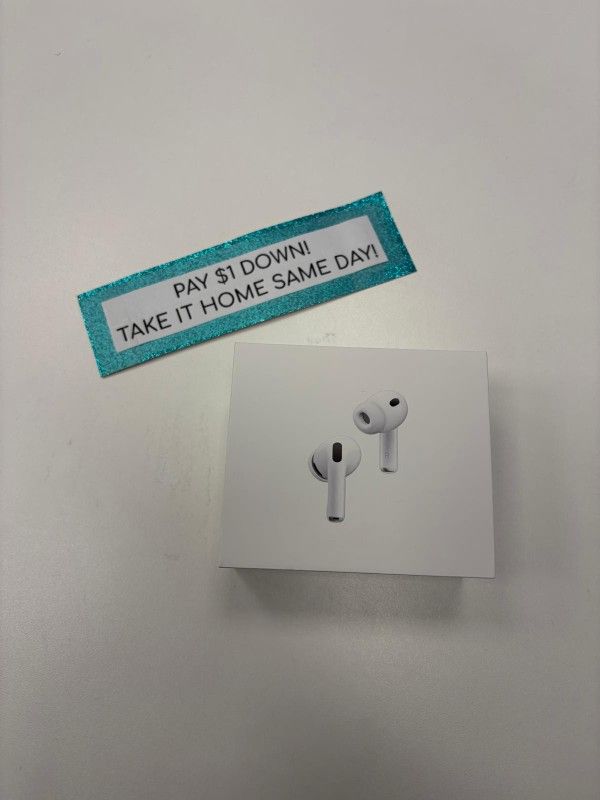 Apple Airpods Pro 3 Bluetooth Speaker New - Pay $1 DOWN AVAILABLE - NO CREDIT NEEDED