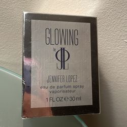 NEW in box Glowing Eau De Parfum Spray by J. Lo by Jennifer Lopez -1 oz.