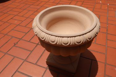 Macetas de concreto estilo Romano