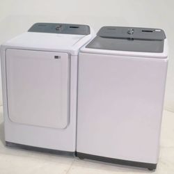 New Samsung Electric Washer and Dryer