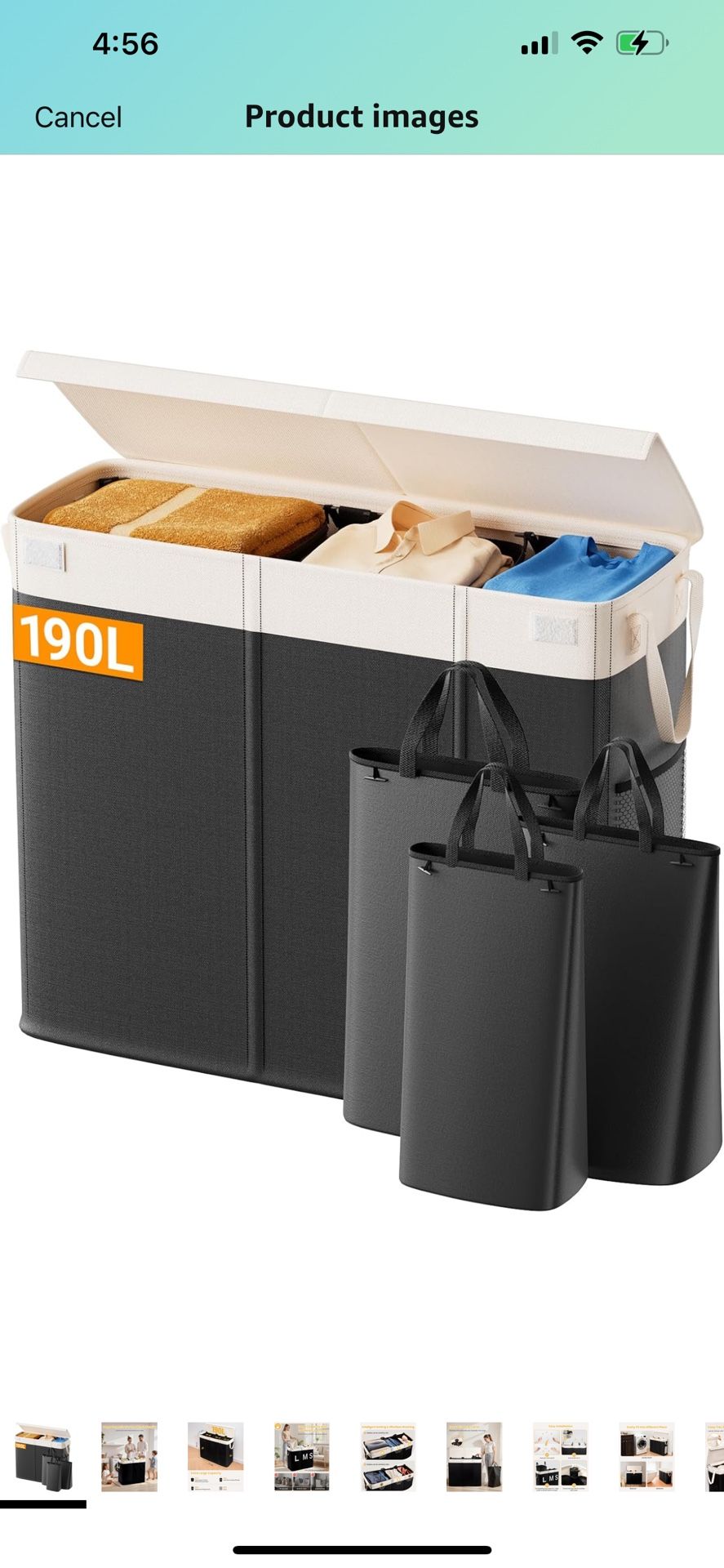 Laundry Hamper With Lid