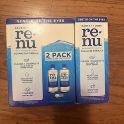Renu Contact Lens Solution Bundle 
