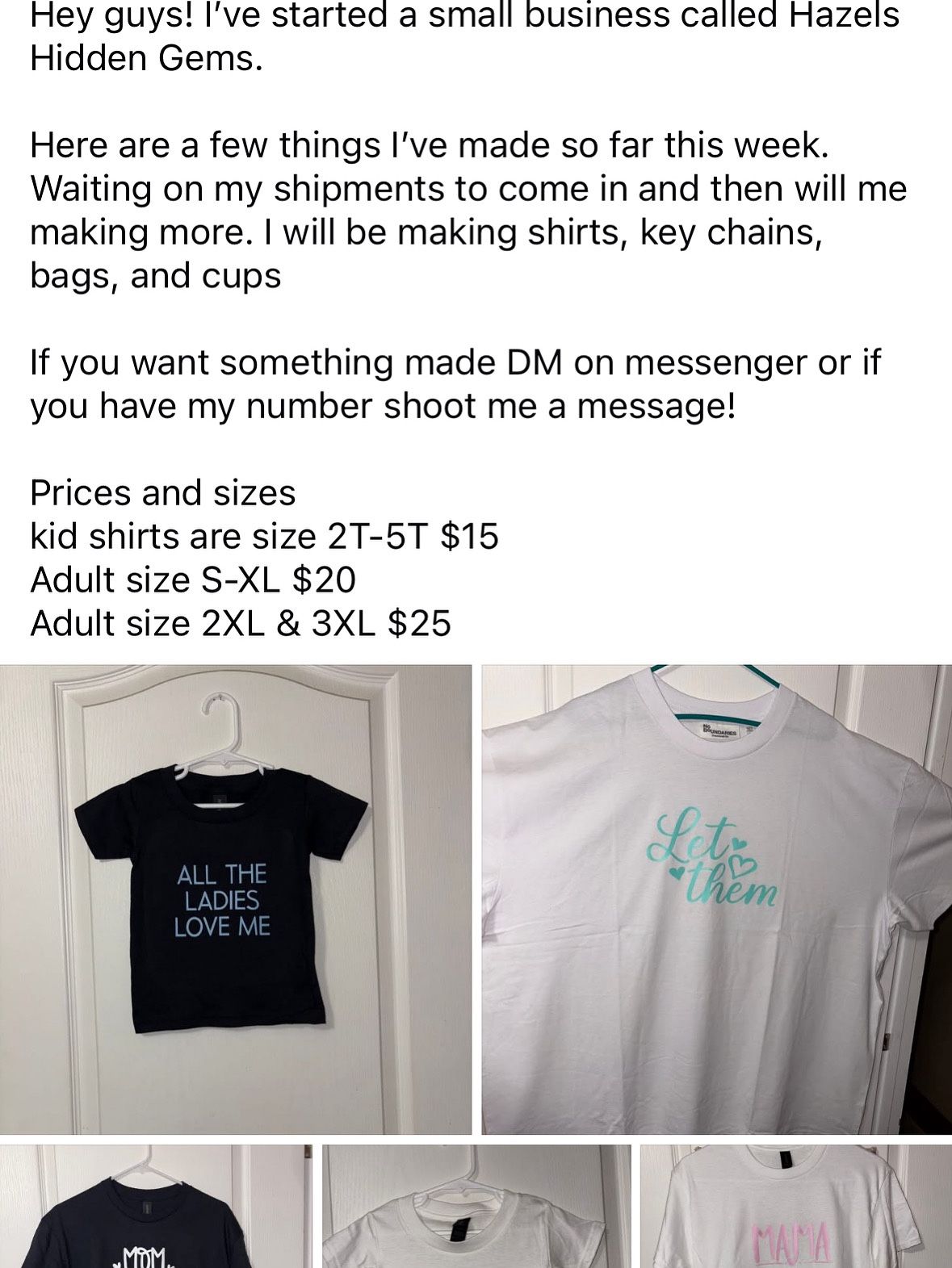 Custom Tshirt, Bags, Keychain, And More