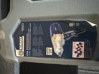 Kobalt 1/2 electric impact