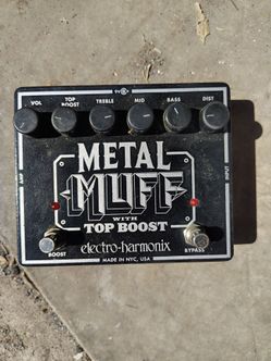 Electro harmonix metal muff