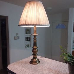 Heavy Solid Brass Stiffel Table Lamp